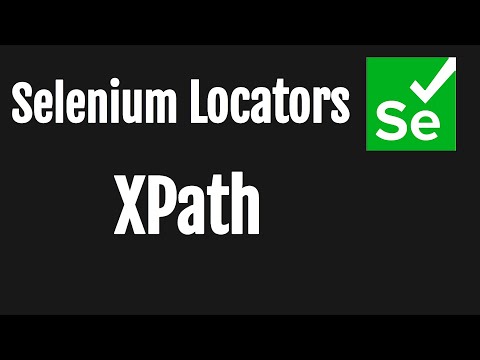 How To Use XPath In Selenium - Tutorial for beginners