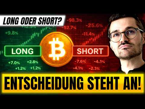 Was JETZT bei Bitcoin passiert, wird ALLES verändern! (Die Entscheidung steht an!)