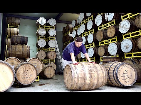 Amazing Process of Making Whiskey by Korea’s First Single Malt Whiskey Distillery