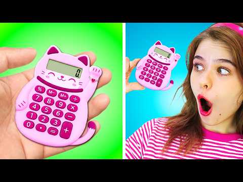 Fun DIY School Supplies! Cool Hacks and Genius DIY Ideas by Crafty Hype Plus