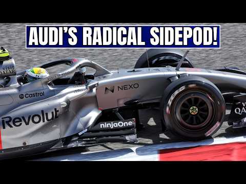 FIRST LOOK At Audi's RADICAL Sidepods in Bahrain Testing!