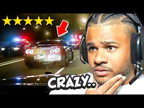 175MPH NISSAN GTR TAKES GSP ON THE CRAZIEST POLICE CHASE..