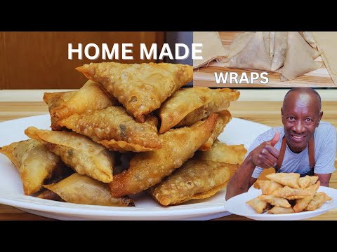 You will want to make your OWN Samosa Wraps at Home | Chef D Wainaina