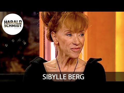 Sibylle Berg: "Schweinegrippe und sterben sind in Ordnung!" | Die Harald Schmidt Show (ARD)