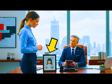 THE NEW SECRETARY FROZE WHEN SHE SAW HER CHILDHOOD PHOTO IN HER BOSS’S OFFICE...