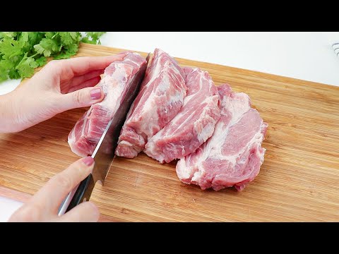 Jedes Fleisch wird zart und saftig,wenn Sie so kochen! Gott, wie lecker! Oh was Lecker! ASMR