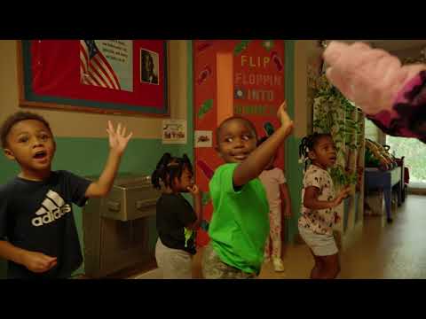 Dribbles visits All About Kids Learning Center