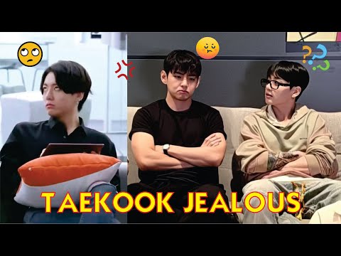 When Taekook Gets Jealous| BTS Taekook Jealous Moments 6
