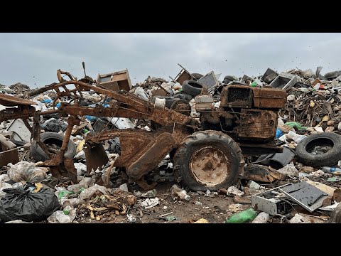 Restoring a Tractor Buried After a Flood // Full Restoration