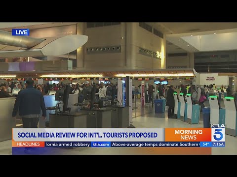 U.S. proposes broader social media checks for travelers