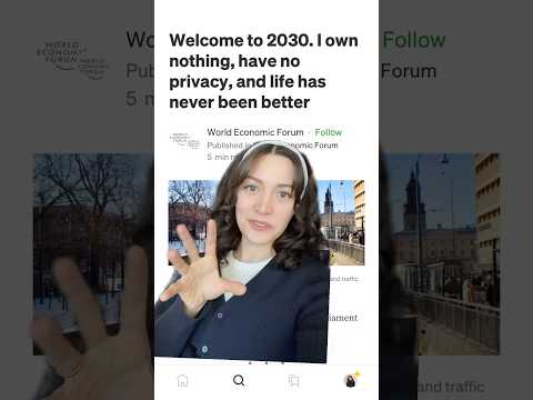 A future of no personal property #youdontownanything