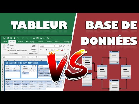 Excel VS Bases de données (Faut-il utiliser Excel pour gérer une base de données ?)