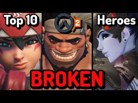 Top 10 BROKEN Characters in Overwatch History