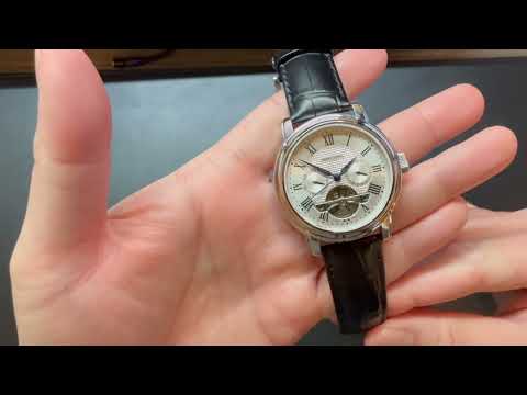 Seagull Automatic Watch Review | Hollow Flywheel Silver Dial