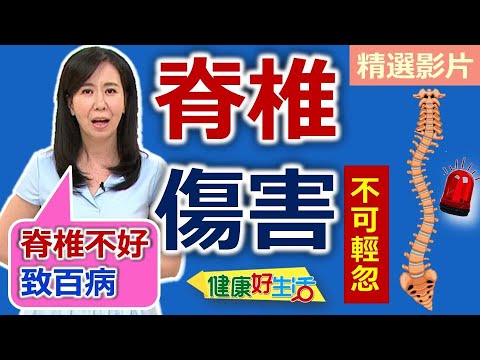 【健康好生活 超精彩回顧】脊椎不好致百病  不可輕忽的脊椎傷害 ///  薑黃雞肉川耳燉飯   鯖魚燒南瓜   酸辣拌南瓜