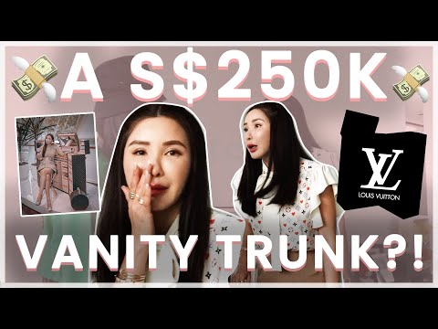 A S$250K VANITY?! (MY DREAM LOUIS VUITTON VANITY TRUNK) | JAMIE CHUA