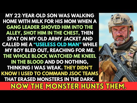 Gang Leader Spit on My Uniform After Killing My Son—He Didn’t Know I Was Still JSOC Commander.