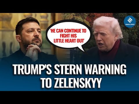 Trump’s TOUGH Warning To Ukraine: 28-Point Peace Deal Deadline Nears