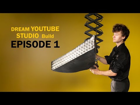 Building My Dream Studio - Installing the Bresser Ceiling Rail System