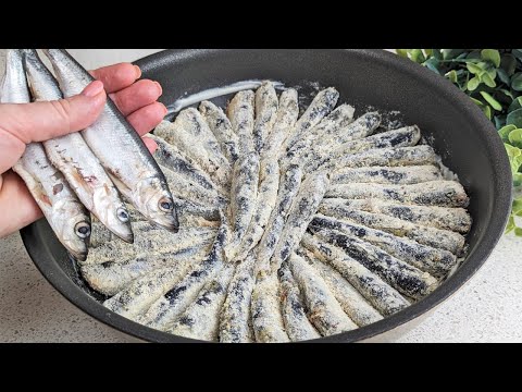 Turkish Secret of Quick Fish Preparation! Cheap and quick dinner