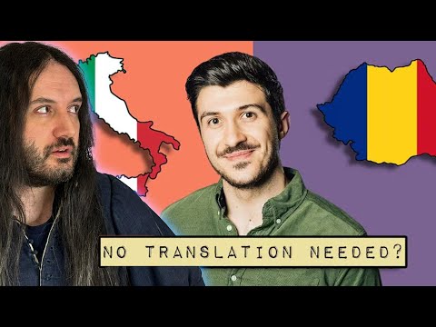 Ecolinguist Romanian VS Italian - This Video Blew My Mind!