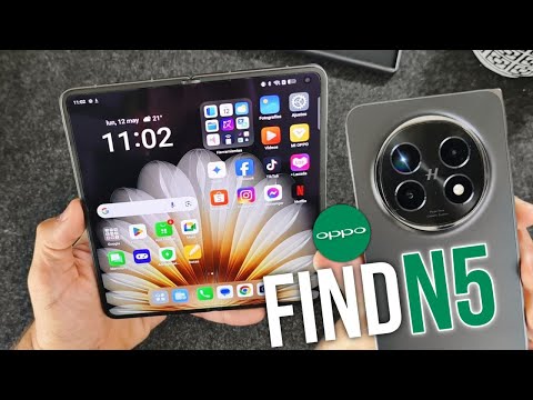 EL MEJOR FOLD DEL MOMENTO? OPPO FIND N5 | 4,21mm de grosor en FOLD y 8,93mm CERRADO, es MUY TOP!!!💥👌