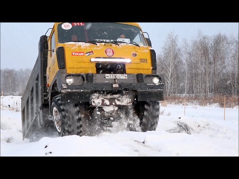 грузовики, заезды на бис, Внедорожная Ёлка