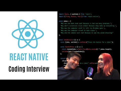 React Native Mock Interview with a Senior Software Engineer