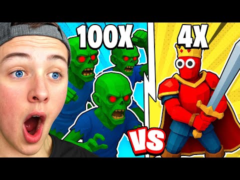 100 ZOMBIES vs 4 GODS in TABS