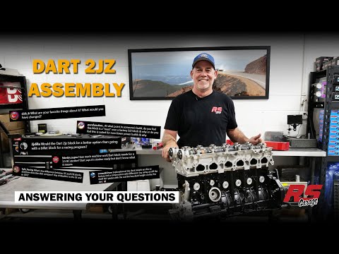 Full Dart Iron Eagle 2JZ Long Block Assembly | When is it Right for you? | RS Garage