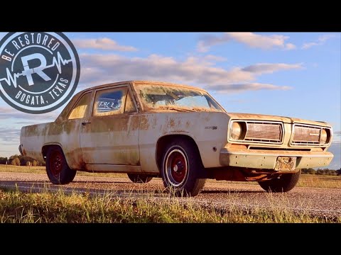 Forgotten Mopar Rescued After 40 Yrs | 1968 Plymouth Valiant | Will It Run & Drive Home? | RESTORED