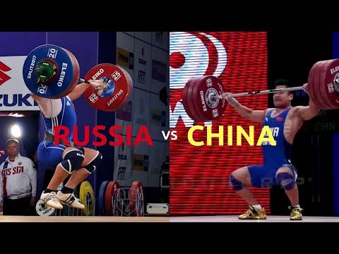 Footwork (Russian v.  Chinese)