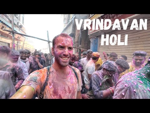 What It's Like to Celebrate Holi in Vrindavan – Totally Unreal