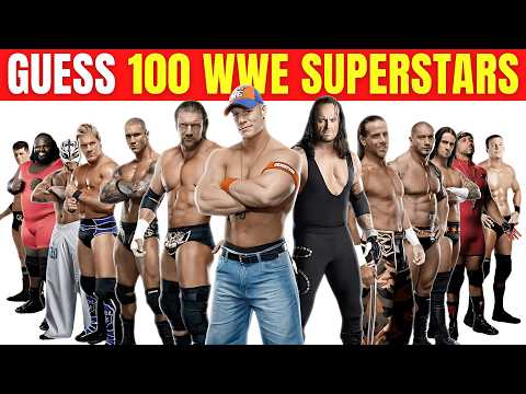 Can You Name All 100 WWE Male Superstars in 5 Seconds? 98% of Fans Fail This Quiz!