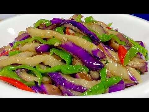 Finally found a delicious way of eggplant, no steaming, no blanching or frying, soft and tasty