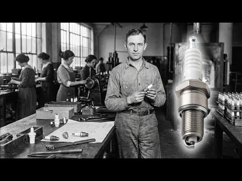 America Had No Spark Plugs in 1917 — So Champion Built Ceramic Cores That Survived 2,000°F