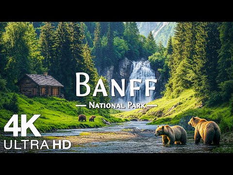 Banff National Park 4K UHD - Stunning Canadian Rockies Scenery - Nature Relaxation Film