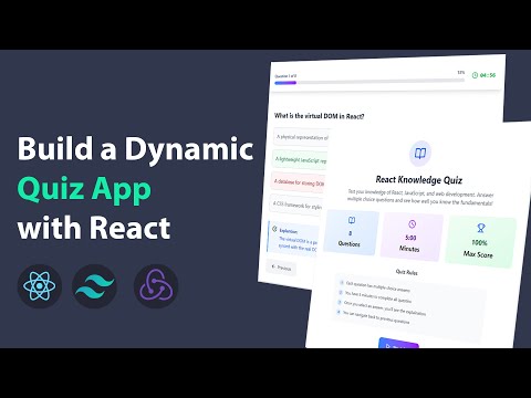 Build a Dynamic Quiz App with React JS