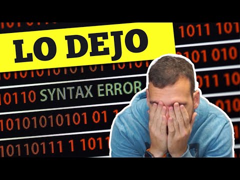 ¿Por qué las personas fallan al aprender a programar? NO vas a aprender si haces esto.