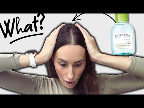 Je teste l'eau micellaire à la place du shampooing sec : la nouvelle astuce Tik Tok