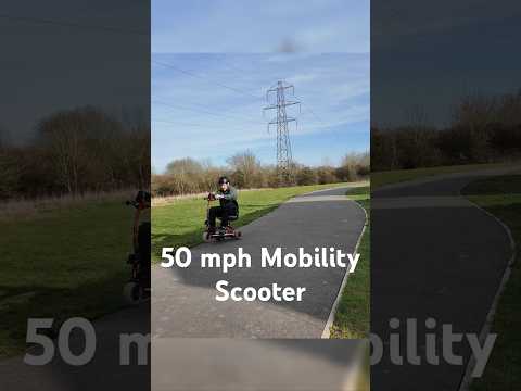 15,000 Watt Mobility Scooter - First Test
