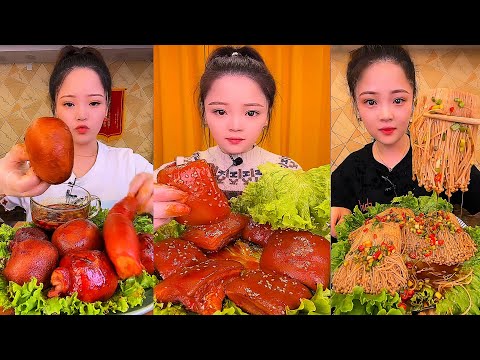 Real Mukbang :) spicy Pork Bellly Soothing Sounds While Enjoying Delicious 먹방 모음이 팅쇼 리얼 사운드 #1430
