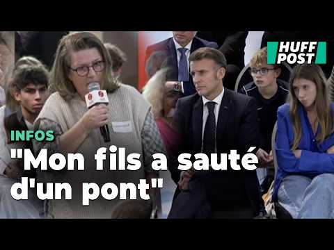 Cette mère en colère interpelle Emmanuel Macron