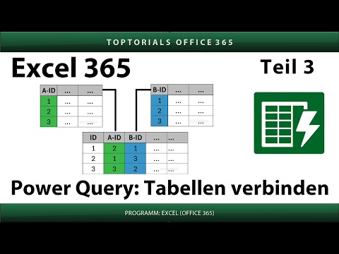 Power Query - Tabellen verbinden | Excel 365 Tutorial