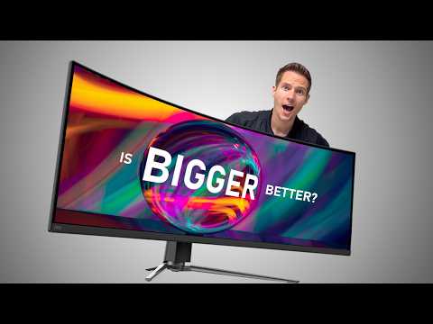 You literally need friends to UNBOX this screen - MSI MPG 491CQP Review