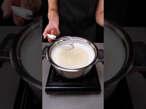 I learned this trick from a famous pastry chef! Perfect dessert, no baking