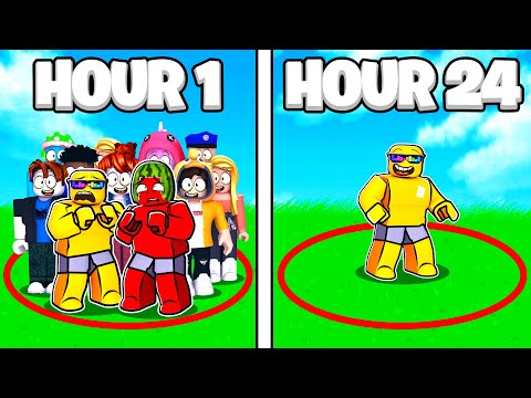 Last To Leave Circle Wins $5,000 (ROBLOX)