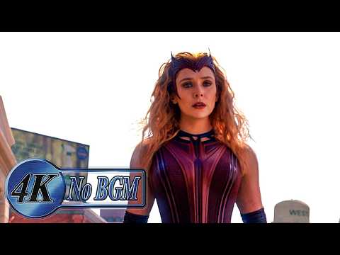 Wanda Deceives Agatha, Takes Darkhold, and Becomes Scarlet Witch Fight Scene [No BGM] | WandaVision