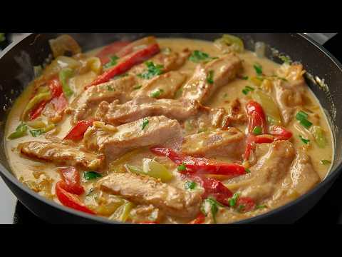 I've never had chicken in such a delightful sauce! A simple meat dinner recipe for the whole family