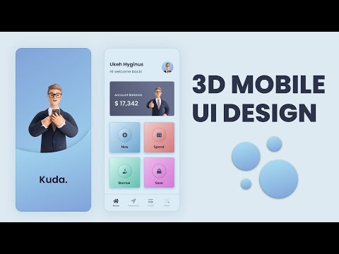 How to Design 3D Mobile UI
